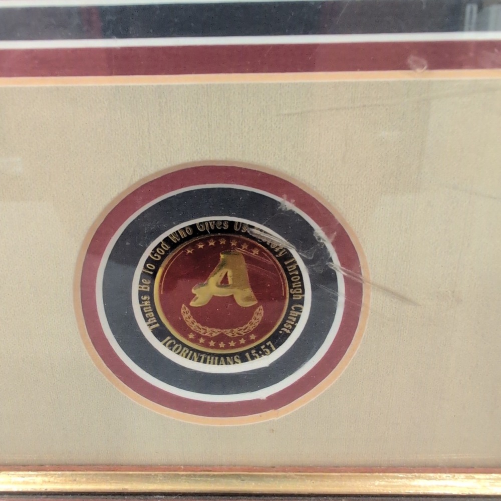 Daniel A Moore Bear Bryant Alabama Crimson Tide Framed Art Print Commemorative - Picture 4 of 8